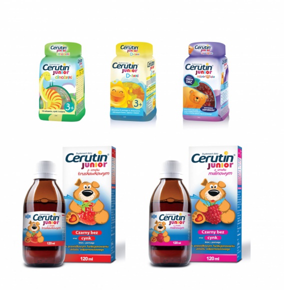 Cerutin® Junior – pyszne wsparcie organizmu dziecka