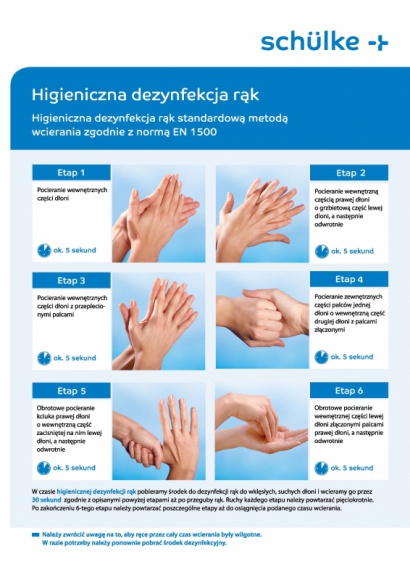 Materiały eksperckie nt. zasad mycia i dezynfekcji rąk