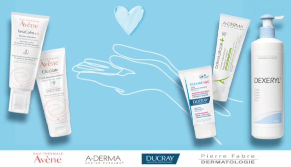 AVENE, A-DERMA, DUCRAY oraz DEXERYL wspierają polskie szpitale