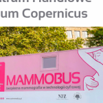 Mammobus przed Atrium Copernicus